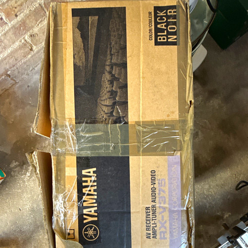 Yamaha v375 a - rx-v375, a/v